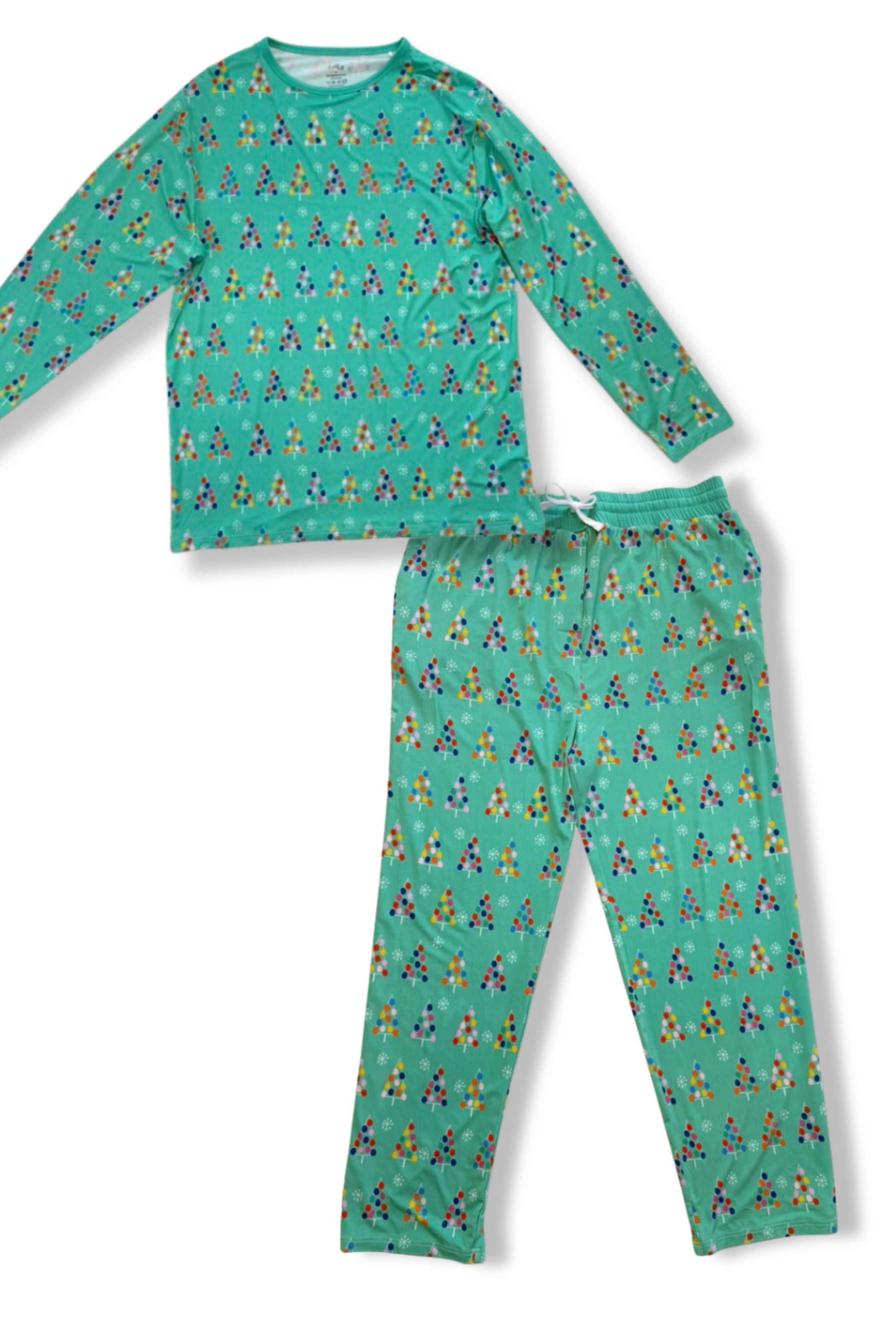 Gumdrop Tree Green Men’s Pajama Set