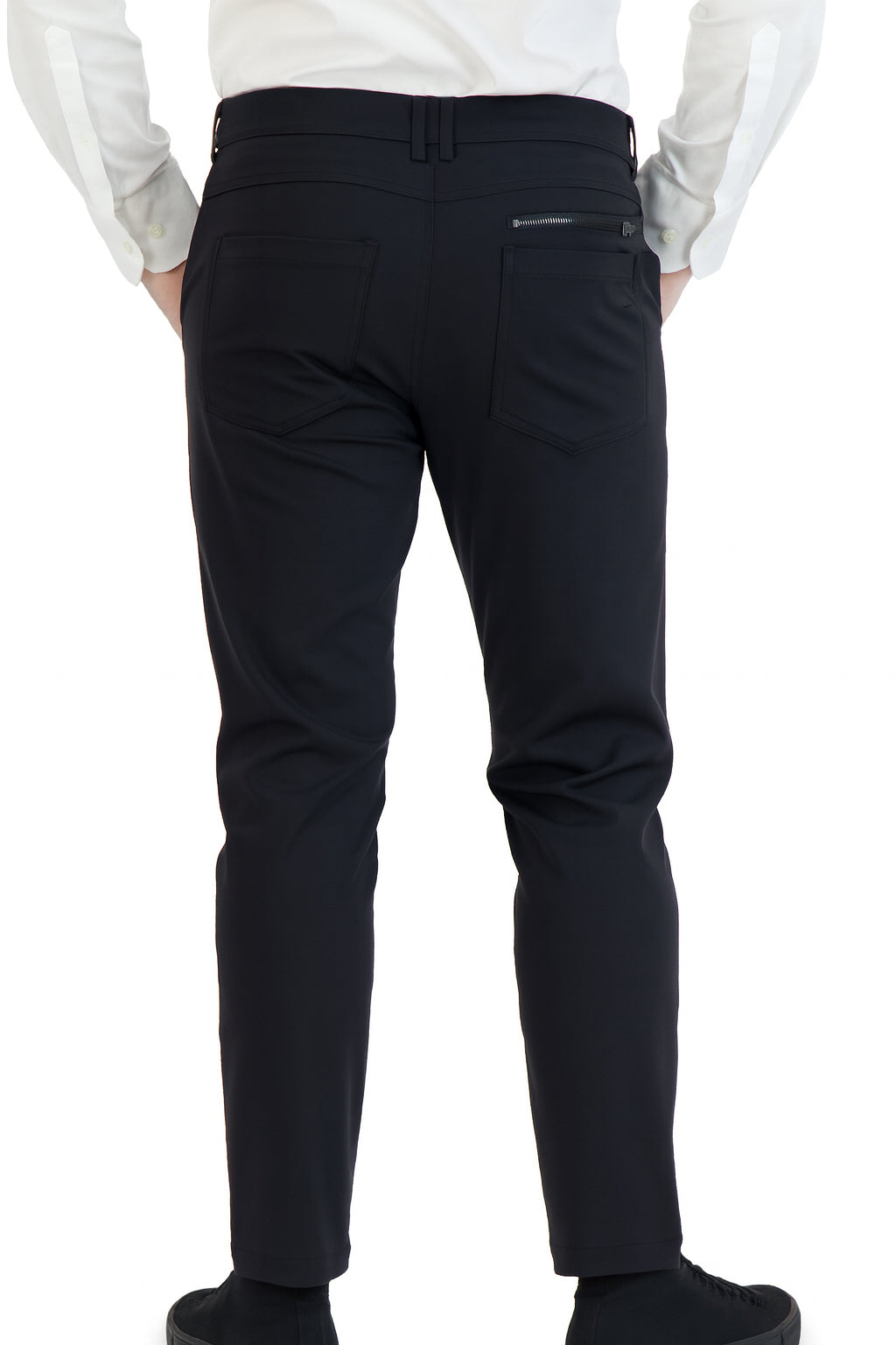 NEW & UPDATED Super - Stretch Men's Chinos //Casual// Black - Performance Collection