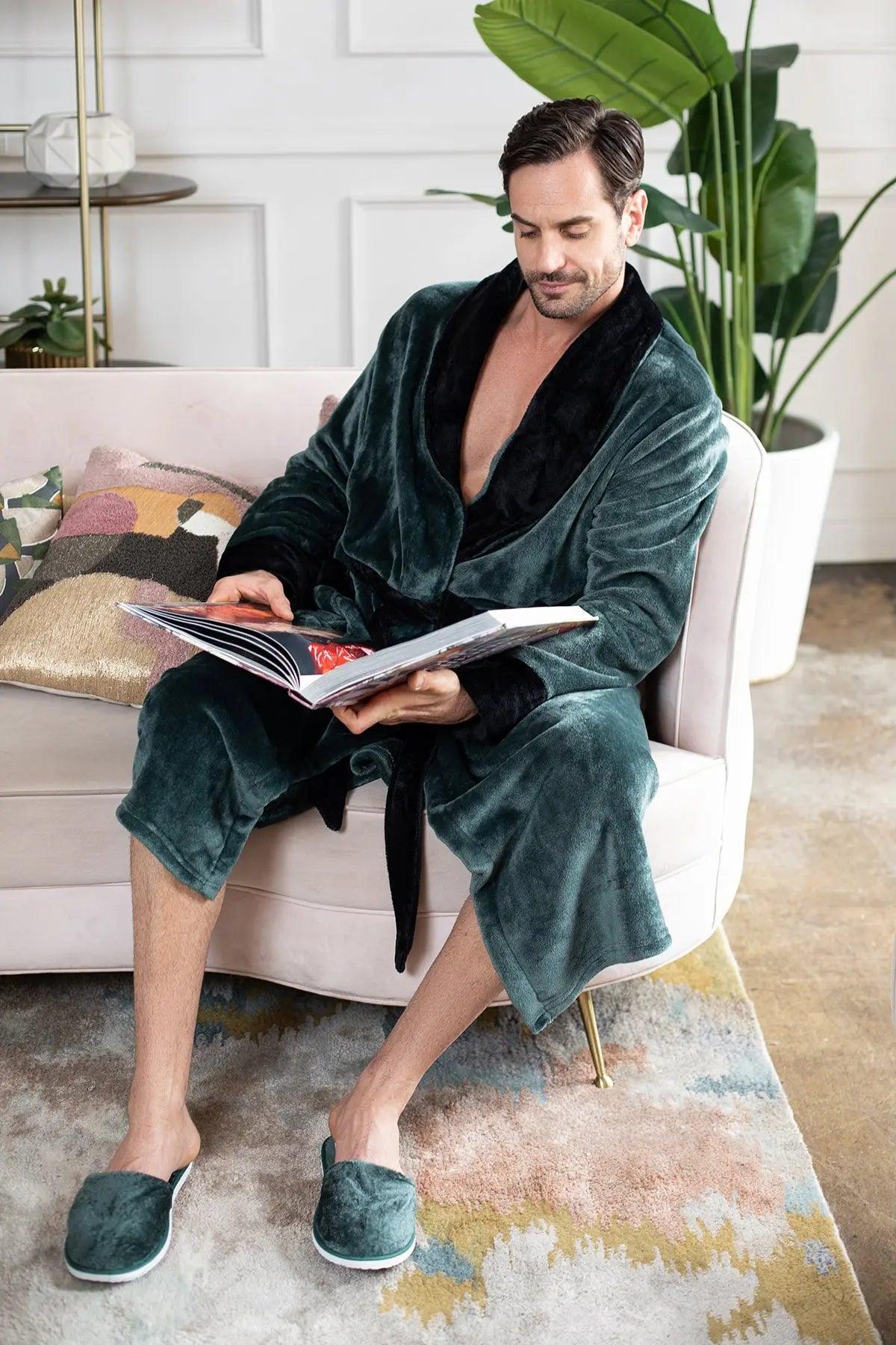 Cozy Mens Plush Robes – Built for Comfort, Designed to Last