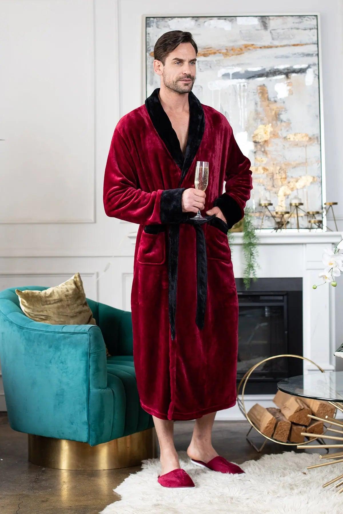 Cozy Mens Plush Robes – Built for Comfort, Designed to Last